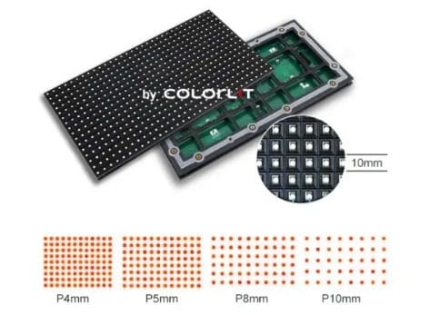 Indoor LED Ekran Piksel Aralığı