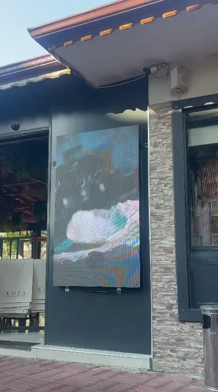 Koza Gayrimenkul Bartın – 96×160 cm P3 Dış Mekân LED Ekran – gerçek uygulama görüntüsü