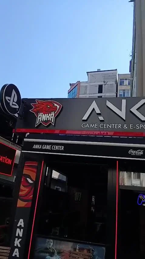 Anka Game Center Kızılay giriş ve tabela görüntüsü