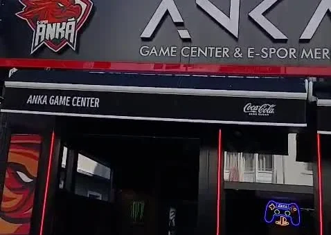Anka Game Center Kızılay P1.86 GOB LED ekran gerçek cephe görüntüsü