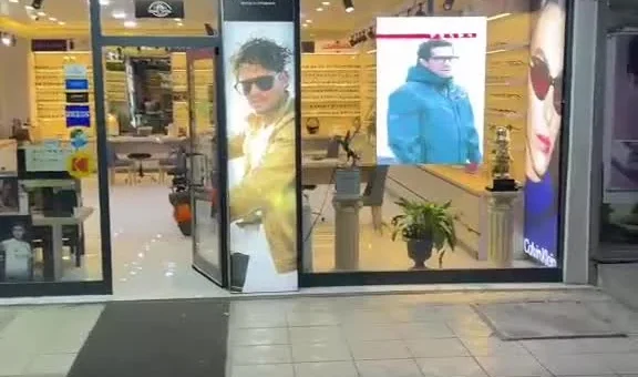 New Odak Optik 96x128 cm P4 dış mekân LED ekran
